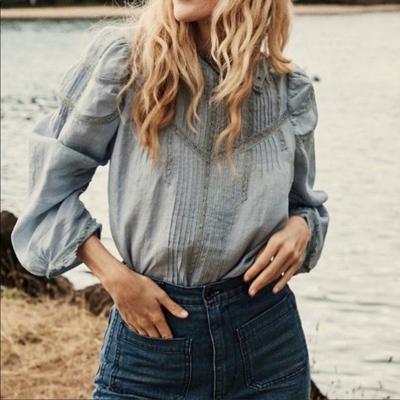 Doen Tops - EUC Doen Albertine Top, Sz S